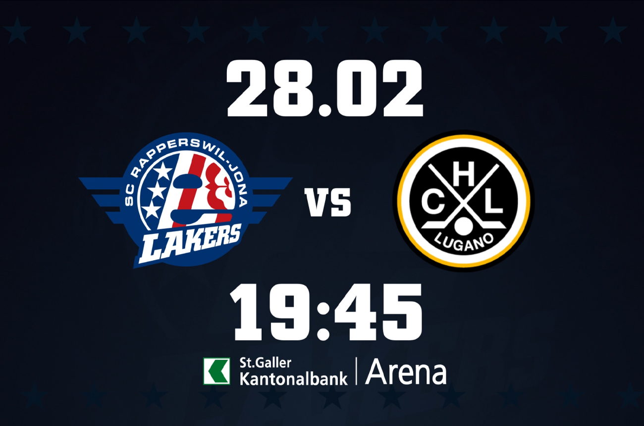 SCRJ Lakers : HC Lugano ohne Publikum