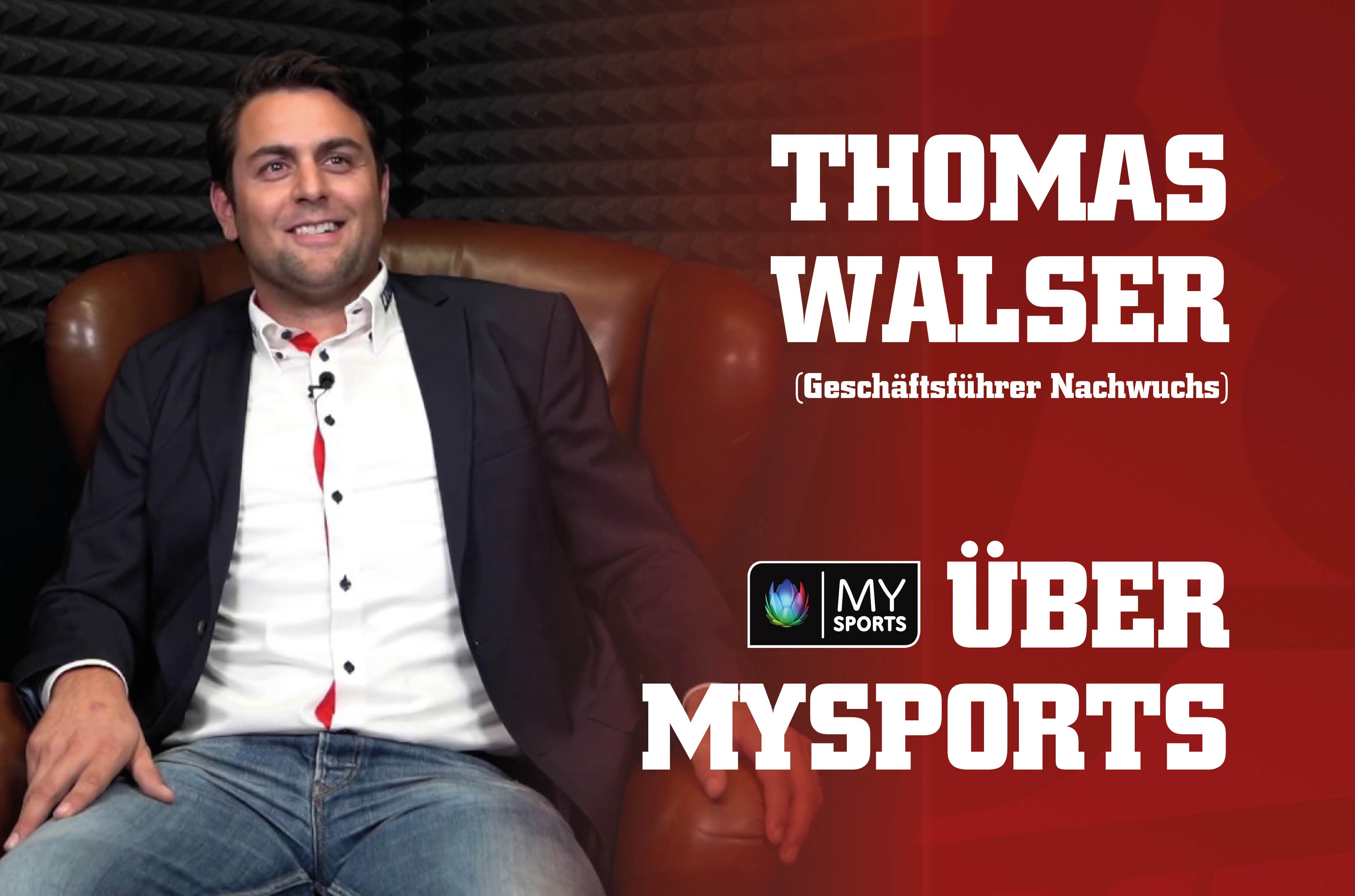 Thomas Walser im Interview über MySports