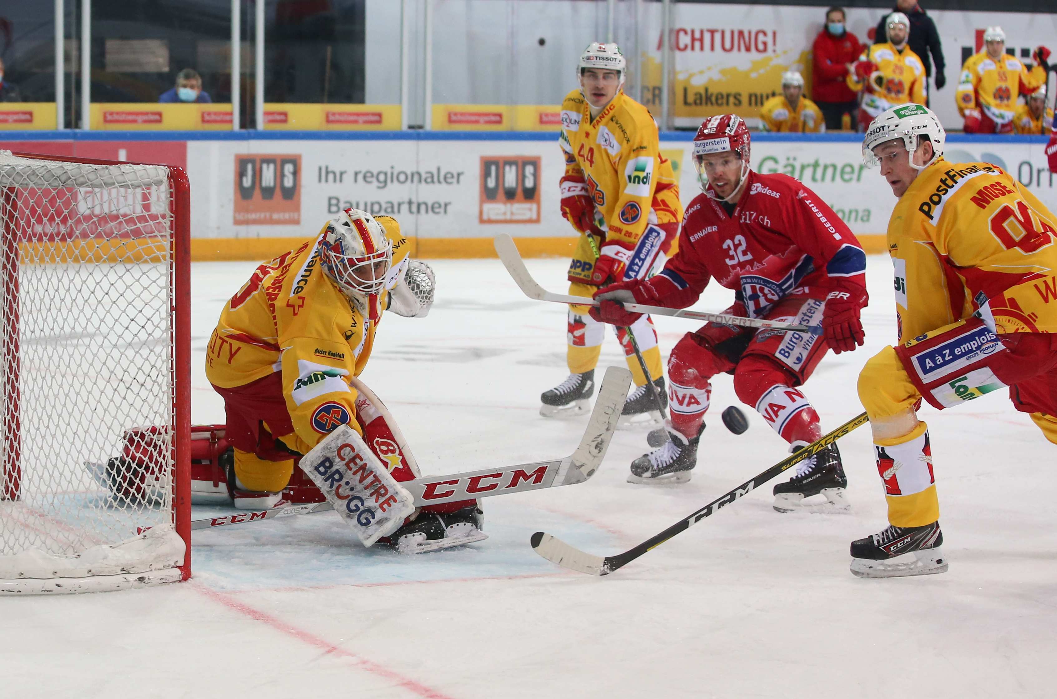 Lakers verlieren umkämpfte Partie gegen Biel nach Penaltyschiessen