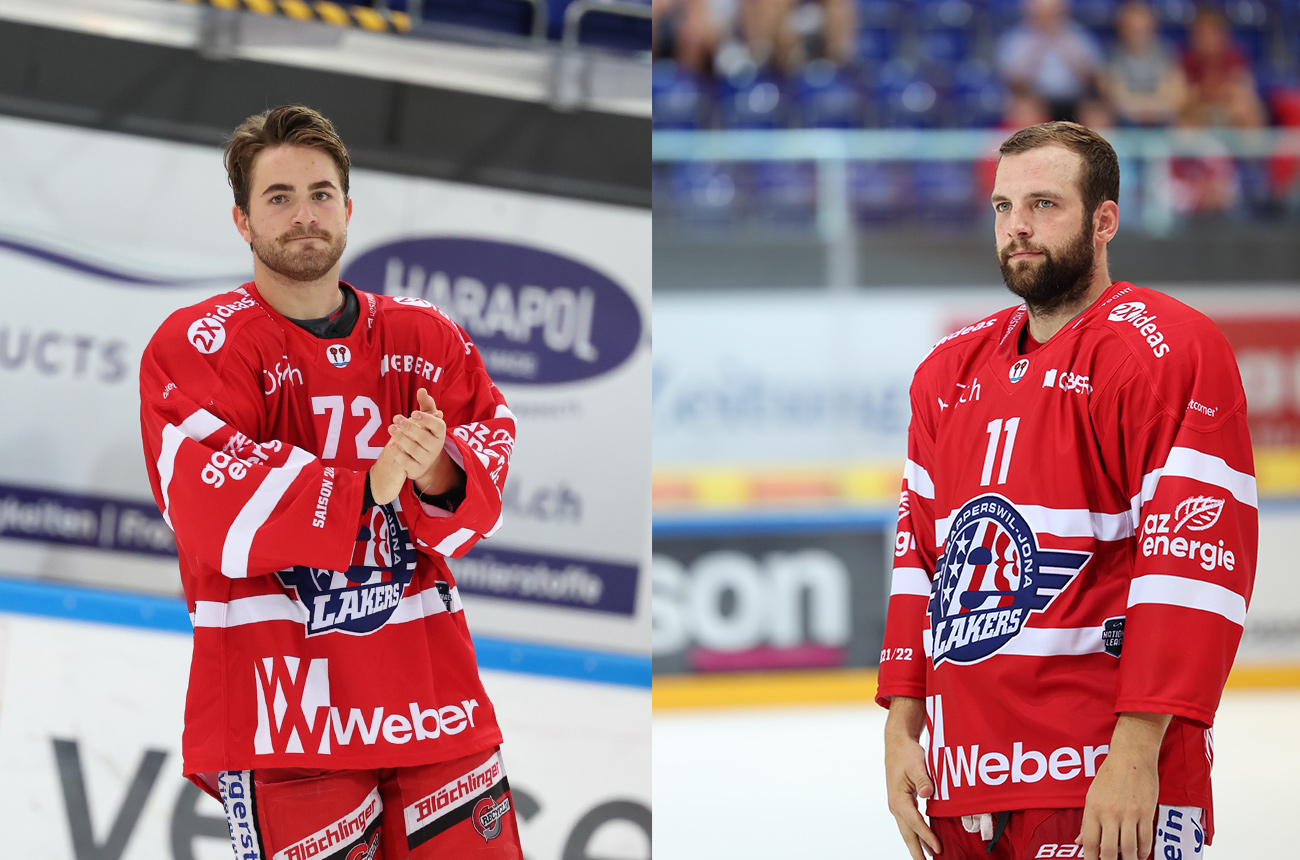 Fabian Maier und Gian-Marco Wetter bleiben bei den Lakers